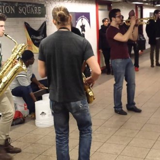 How to have a lot of Sax on the NYC subway new york, Latest News new york, we love new york