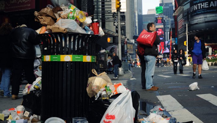 New York is the most wasteful city in the world new york, travel to new york